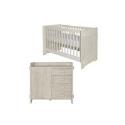 Europe Baby Jelle White - Cotbed & Chest