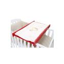 Interiors Collection by Kiddicare Cot Top Changer- Funky Red