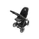 Babystyle Oyster Stroller - Smooth Black/ Satin Black Chassis