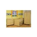 Kub Madera Roomset Cotbed including Underbed Storage Drawer, Chest & Wardrobe