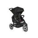 Phil & Teds Explorer- The New & Improved Sport Buggy- Including Double Kit - Black/Charcoal