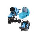 Britax B-Smart 3 Travel System - Blue Atoll Including Pack 7