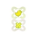 Mam Start Orthodontic Soother Green (Pack of 2)