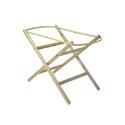 Eco Folding Moses Basket Stand Natural