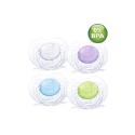 Avent Translucent Soothers 0 - 6 Months (Pack of 2)