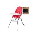 Bloom Nano Folding Highchair- Red - Including Pack 36