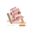 STOKKE® Tripp Trapp ®  Newborn Textile Set - Tartan Pink