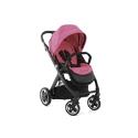 Babystyle Oyster Stroller Smooth Black with Satin Black Chassis - Including Rose Colour Pack