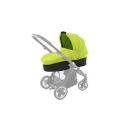Babystyle Oyster Carrycot - Smooth Black Including Lime Colour Pack