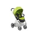 Babystyle Oyster Stroller With Silver Chassis Including Lime Colour Pack