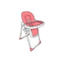 (CAD) Baby Weavers Wean Me Highchair - Grapefruit
