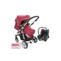 Baby Weavers Imax Adapt Pushchair - Nature Trail Burgundy - Including Pack 8