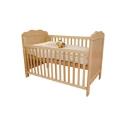 Baby Weavers Sophie Drop Side Cotbed Natural Beech