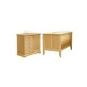 Baby weavers Elaine Natural Collection Cotbed and Dresser Direct Delivery