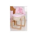 OBaby B is for Bear Pink Moses Basket