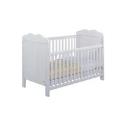 Baby Weavers Sophie Drop Side Cot Bed Pine White