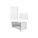 Europe Baby Como Roomset - Cotbed, Chest & Wardrobe