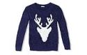 blue reindeer jumper