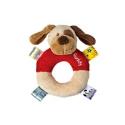 Taggies Buddy the Dog Character Rattle