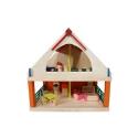 A to Z - Wooden Dolls House with Furniture