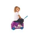 Trunki Ride-On-Suitcase Penelope Purple Princess Carriage