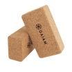 10. Gaiam Cork Yoga Bricks