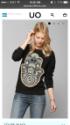 Urban Outfitters Truly Madly Deeply Hamsa Pullover