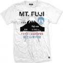 Gnarly Mt. Fuji Short Sleeve T Shirt White 
