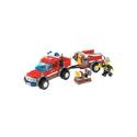 Lego City Fire Pick-Up Truck - 7942 (130 Pieces)