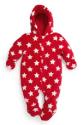 Red Star All Over Print Pramsuit 