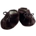 Minimink Bootees Chocolate Small Baby (0-12 Months)