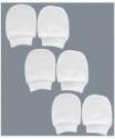 Mothercare Cotton Scratch Mitts - 3 Pack