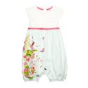 Ted Baker Babies pale green floral romper suit 