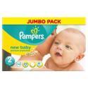 Pampers New Baby Size 2 Jumbo Pack 74 Nappies