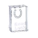 Clear Intentions Crystal Collectible - Good Luck