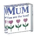 Clear Intentions Crystal Collectible - Mum You Are The Best