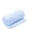 Mothercare Velboa Fleece Popcorn Blanket- Blue