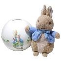 Beatrix Potter - Peter Rabbit Money Box and Soft Toy