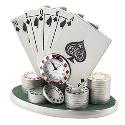 Poker Miniature Clock