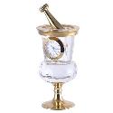 Champagne Ice Bucket Miniature Clock