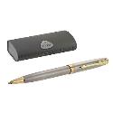 Parker Sonnet Steel and Gold Ballpoint Pen With Case