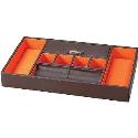Dulwich Designs Classic Collection Brown Valet Box
