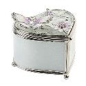 The Juliana Collection Pink Heart Trinket Box