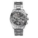 Guess Chase Men's Round Grey Dial Bracelet Watch
