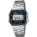 Men's Casio Watch with Stopwatch and Daily Alarm
