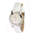 Kenneth Cole Ladies' White Leather Strap Watch