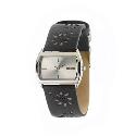 Bench Ladies' Floral Leather Strap Watch