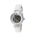 Kenneth Cole Reaction Ladies' White Leather Strap Watch