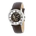 Kenneth Cole Men's Brown Leather Strap Watch