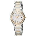 Lorus Ladies' Two Colour Mother Of Pearl Dial Bracelet Watch